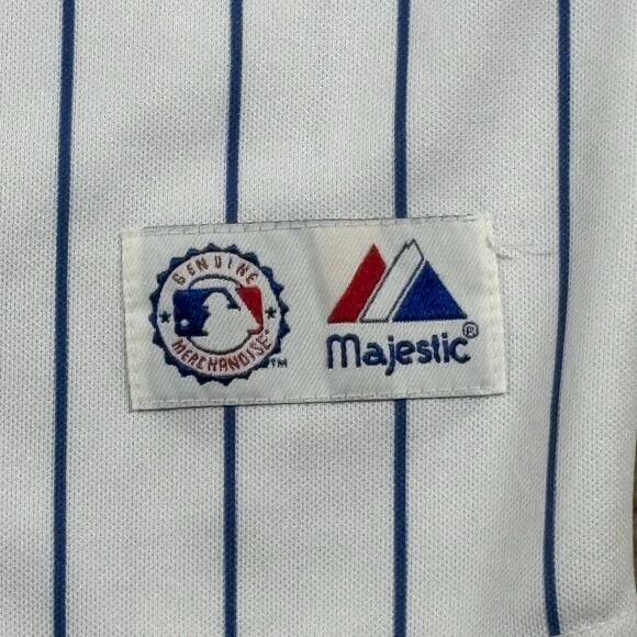 Vintage Chicago Cubs Mark Prior #22 Majestic MLB Baseball Jersey Size Medium Y2k - Picture 7 of 8